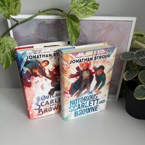 📚 Scarlett & Browne Series (Books 1–2) by Jonathan Stroud — Hardcover Set